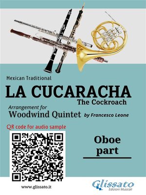cover image of Oboe part of "La Cucaracha" for Woodwind Quintet
